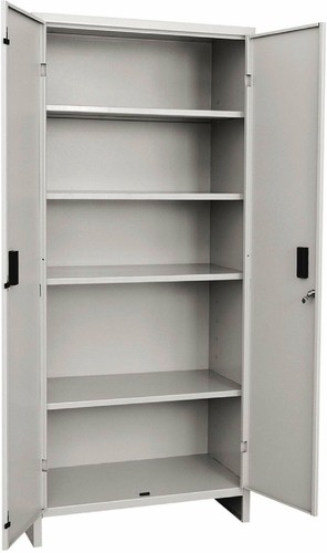 Armoire casier métal portes - métal,