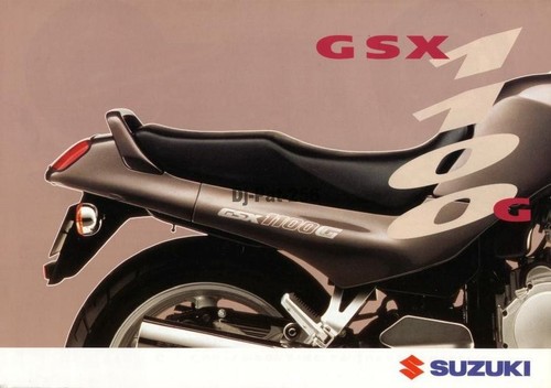 Brochure suzuki gsx - 1100, g