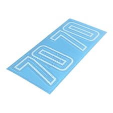 JEU AUTOCOLLANTS BLASONS 70 BLANCS HONDA DAX ST70 NT 6V 1982 1989