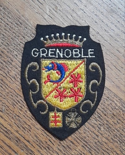 Ecusson brodé grenoble - ecusson,