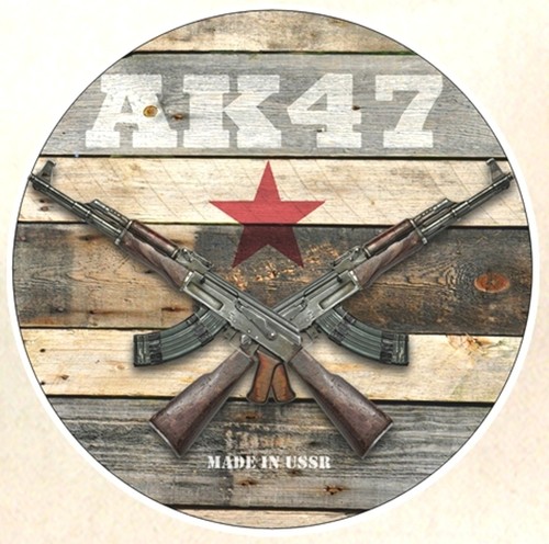 Sticker ak47 vinyl - vinyl, laminé