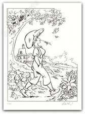 Affiche Sérigraphie Walthéry