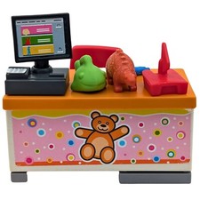 Playmobil lot comptoir caisse enregistreuse jouet magasin ville