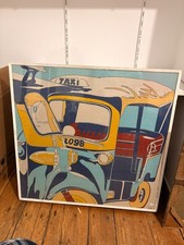 Tableau Toile Peinture Tissu