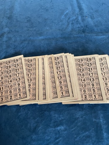 Lot tickets rationnement - tickets,