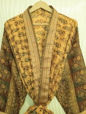 Robe longue en pure soie femme