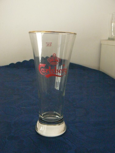 Ancien verre biere - ancien, carlsberg