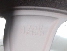 9671587277 jante pour CITROEN C3 PICASSO (SH ) 1.6 HDI 90 2009 5338763