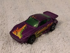 Hot Wheels Porsche 930  From Double Barrel Set Metallic Purple Screecher