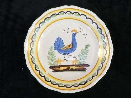 Assiette faience epoque - assiette,