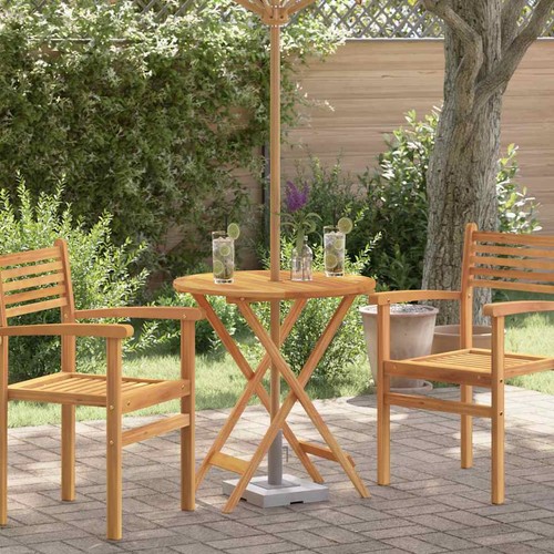 Table jardin pliante marron - table,
