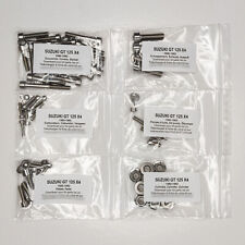SUZUKI GT 125 X4 1980-1982 Kit n°1 vis BTR inox moteur GT125