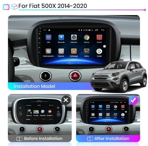 Radio din pour fiat 500x - radio,