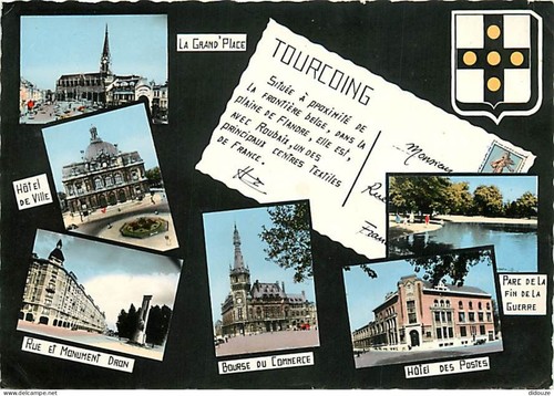 Postcard tourcoing - -,