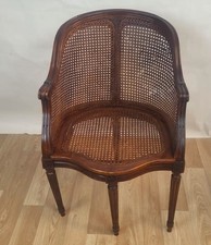 Fauteuil cannage en bois