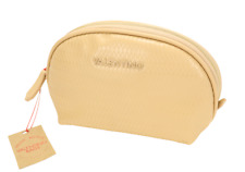 VALENTINO Sac Colada Camel Femme Taille Unique Cosmétique Texturé Logo