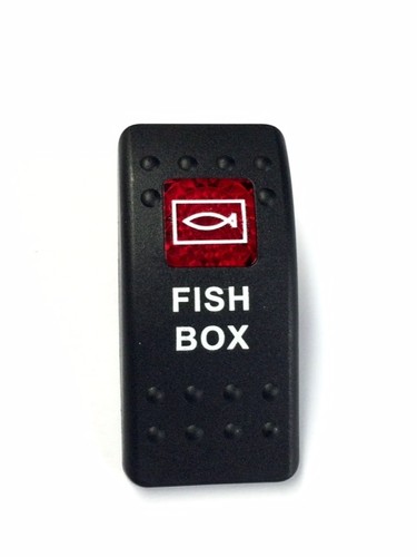 Euro rocker switch cover fish - cover-,