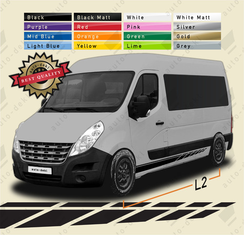Side stripes decals - side,