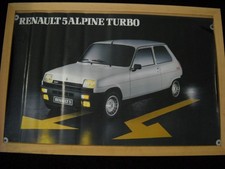 AFFICHE POSTER RENAULT 5