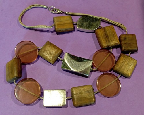 Original collier en perles - collier,
