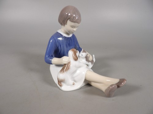 Fillette porcelaine avec - fillette,