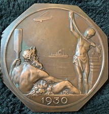 MEDAILLE POUR L'EXPOSITION INTERNATIONALE D'ANVERS 1930