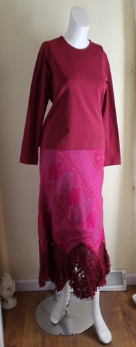 Nwt oilily tissé laine - l,