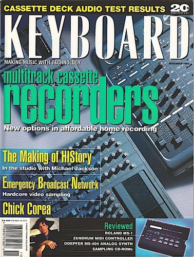 1995 keyboard magazine - magazine, no
