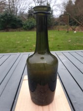 RARE bouteille large col verre