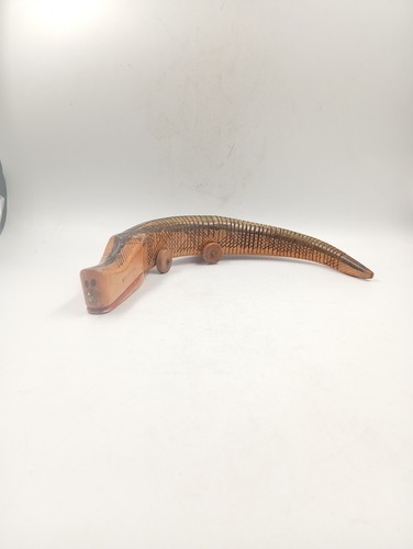 Crocodile bois articulé - crocodile,