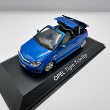 MINICHAMPS OPEL Tigra TwinTop 2007 Model Car 1:43 Blue
