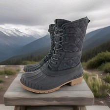 Kamik KAMI SIENNA 3 Black XUR12295 Boot US 8  Heat Max Insulated Winter Boots