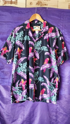 Chemise hawaii perroquets - chemise,