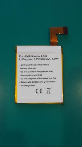 Batterie pour reader kindle - e-reader,