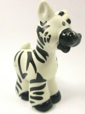 Figurine Fisher Price Little People Zèbre Zebra Animal Figure Zoo Mattel 2004