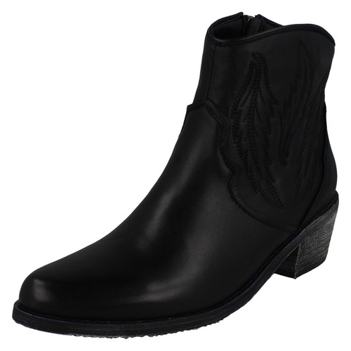 Bottes cowboy cuir pour - en,
