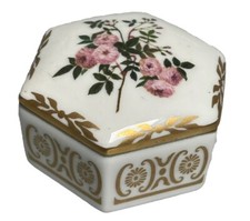 Pilulier Hexagonal Vintage en