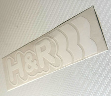 H&R sticker H and R sticker HR, tuning sticker decal car collant - 4.5x13cm