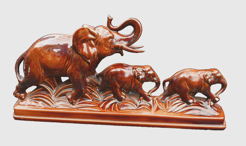 Céramique éléphant ses - céramique, et