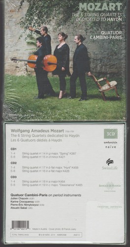 Mozart the string quartets - mozart,