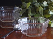 4 vintage RAMEQUIN (verre