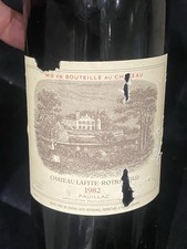 chateau lafite rothschild 1982