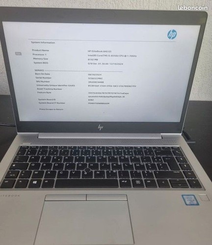 Elitebook 840 core - hp,