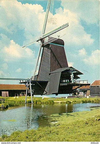 Carte postale moulin - postale,