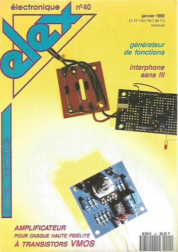 Elektor ampli pr - n°40,