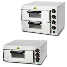 vertes four à pizza electrique professionnel 1 ou 2 etages chambres de cuisson