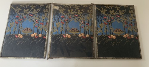 Ancien petit miroir triptyque - petit,