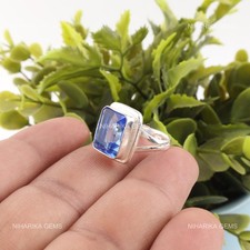 Bague Solitaire en Argent 925