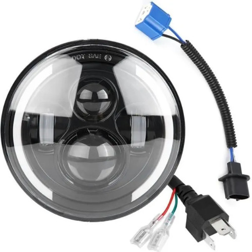 Phare rond 150w - rond, 6000k