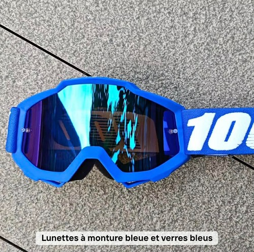 Lunette motocross couleur - motocross,